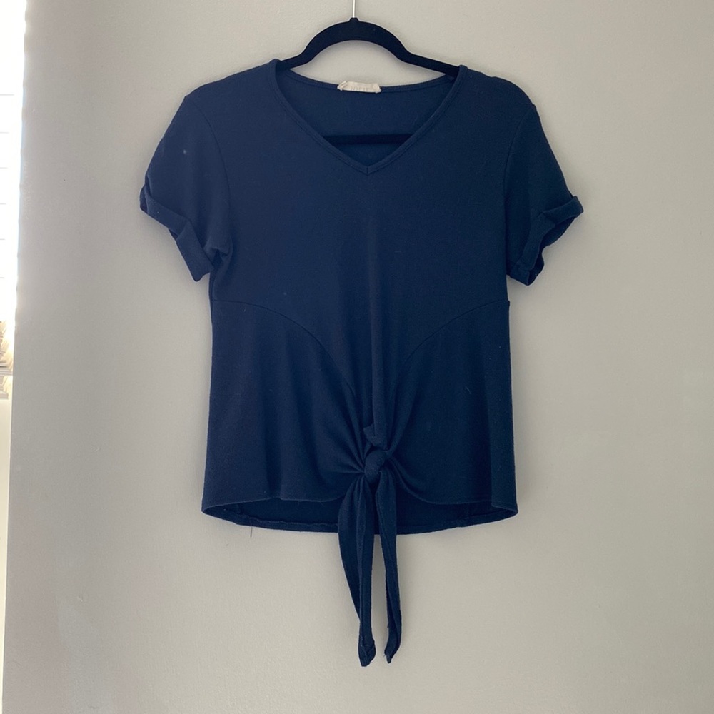 Navy Blouse